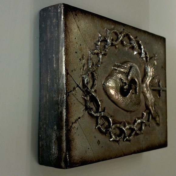 Sid Dickens, S-189 "Victory" silver Memory-Block Sacred Heart *Rare & Retired* - Picture 5 of 8